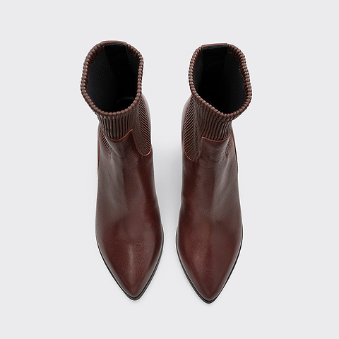 Pierre Hardy RODEO BOOTS, burgundy kidskin, view 2