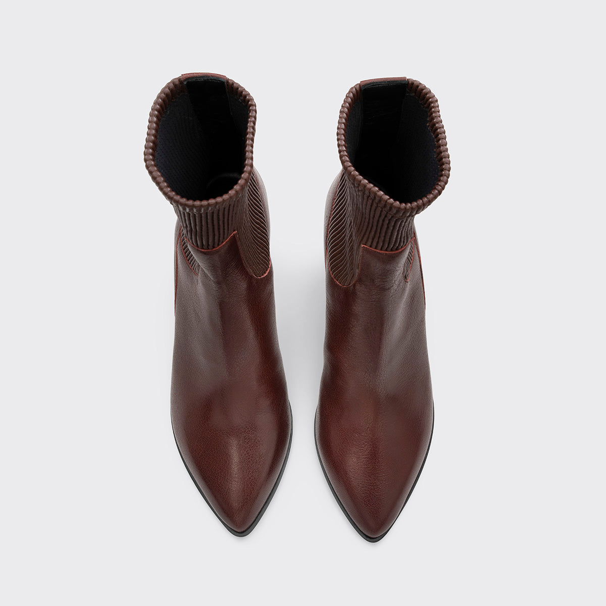 Pierre Hardy RODEO BOOTS, burgundy kidskin, view 2