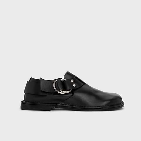 Pierre Hardy NIRVANA LOAFER, black calfskin