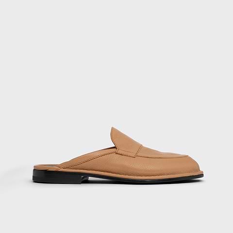 Pierre Hardy NOTO MULE, camel grained kidskin