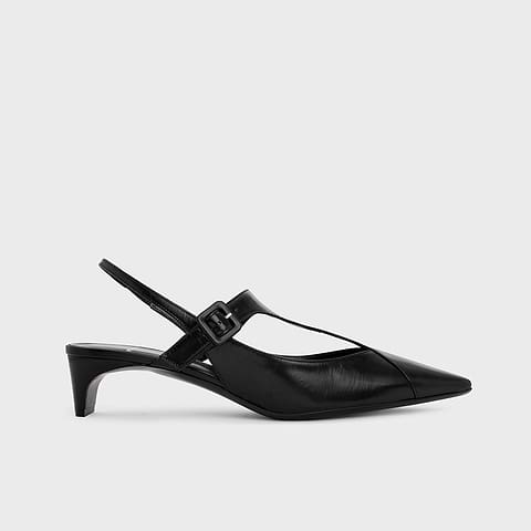 Pierre Hardy EDDIE SLINGBACK, black kidskin