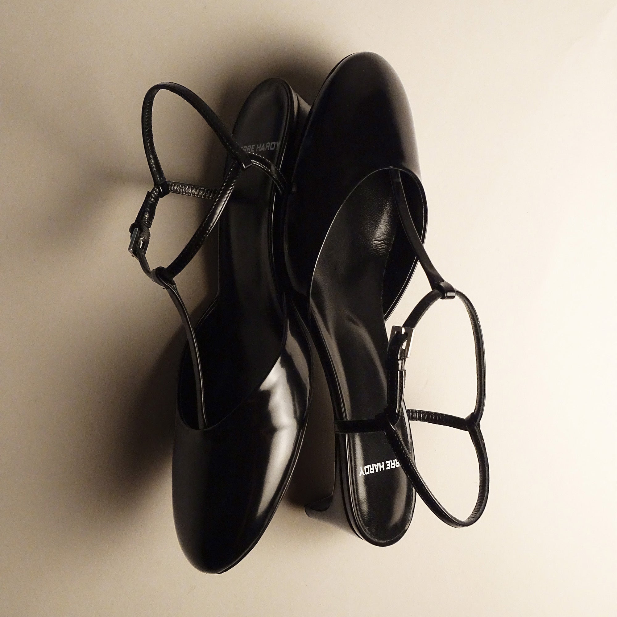 Pierre Hardy DANIELLE PUMP, black lambskin, view 8