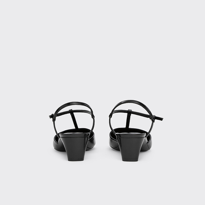 Pierre Hardy DANIELLE PUMP, black lambskin, view 7