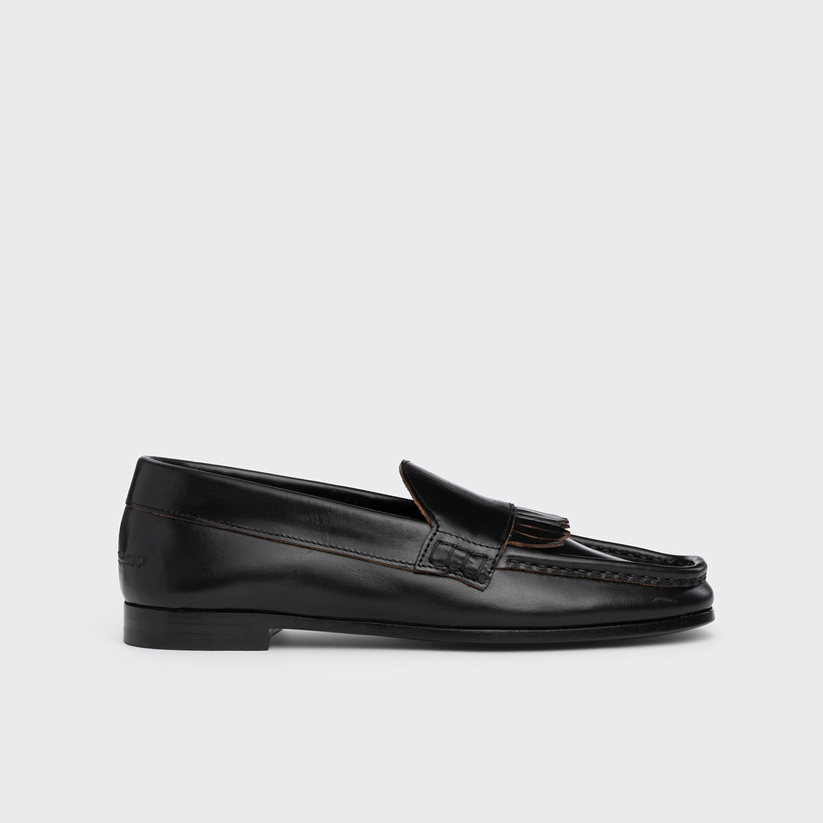 Pierre Hardy ETHAN LOAFER, black calfskin