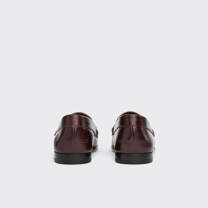 Pierre Hardy ETHAN LOAFER, burgundy calfskin, view 7