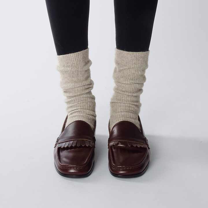 Pierre Hardy ETHAN LOAFER, burgundy calfskin, view 3