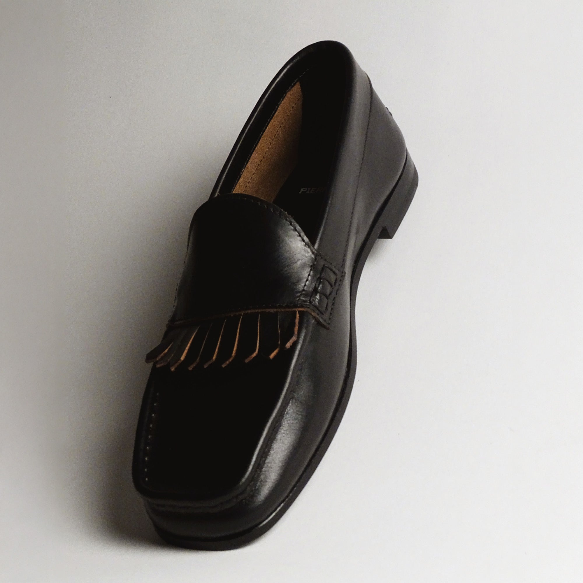 Pierre Hardy ETHAN LOAFER, black calfskin, view 6