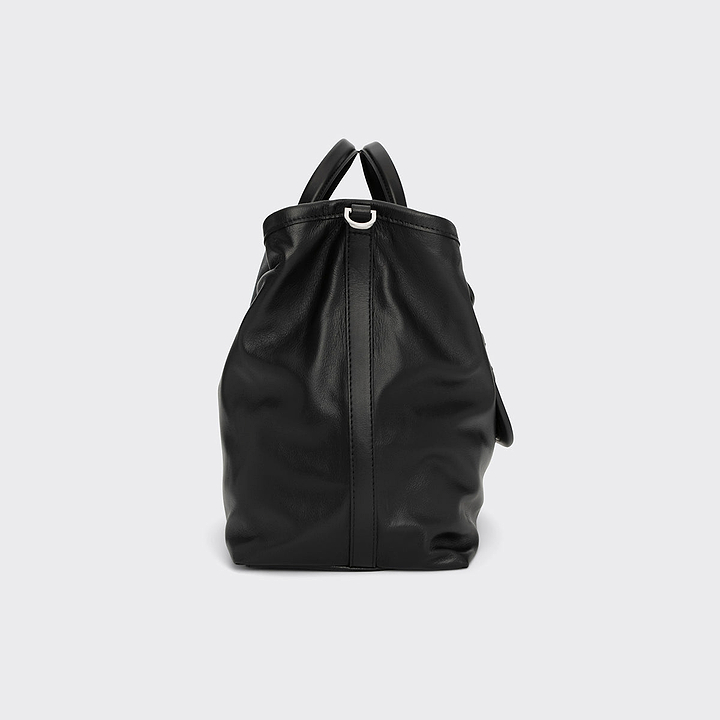 Pierre Hardy ALPHA DAY TOTE, black calfskin, view 7