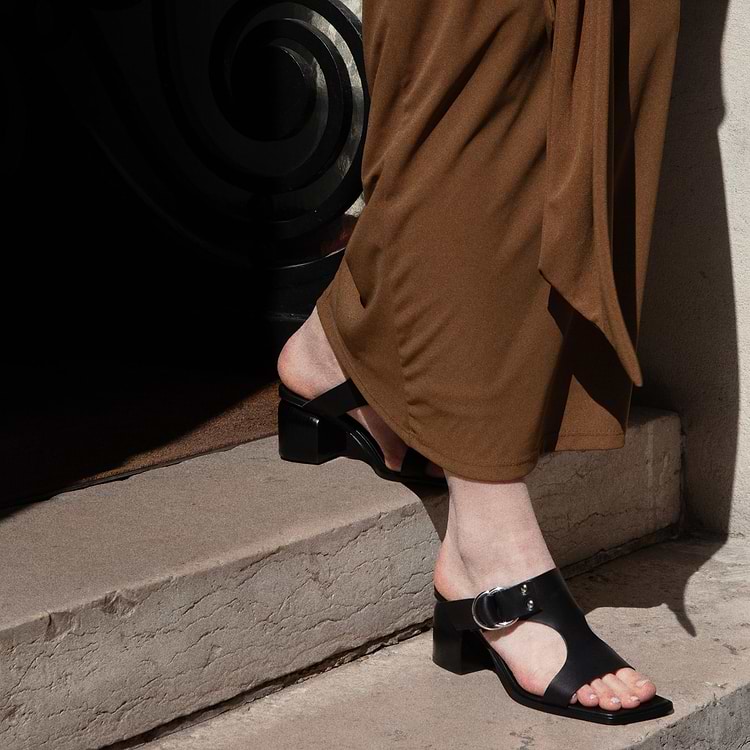 ISOLA RIDER HEELED MULE