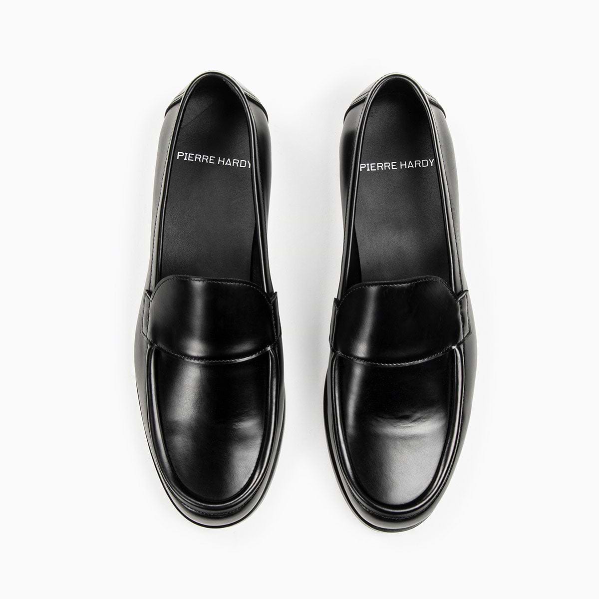HARDY loafers for men in black calf leather — PIERRE HARDY
