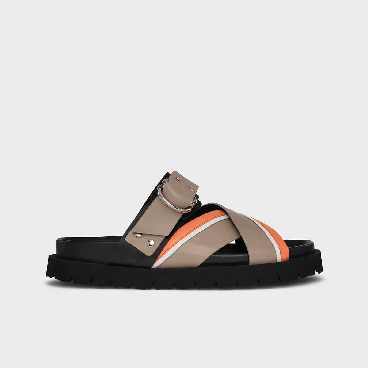 CROSS RIDER FLAT SANDAL