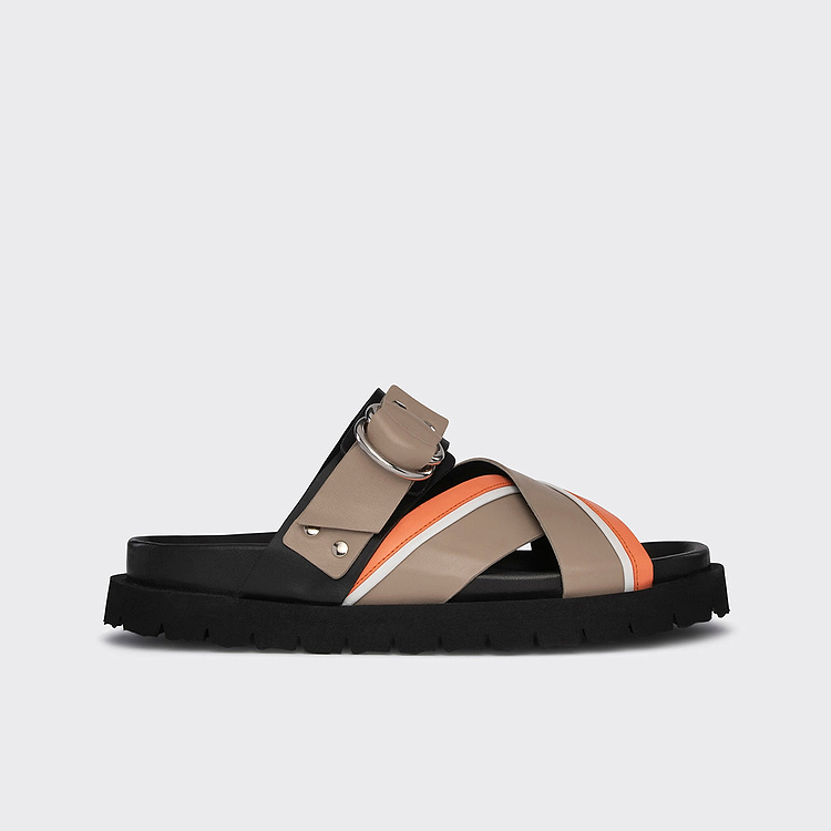 CROSS RIDER FLAT SANDAL