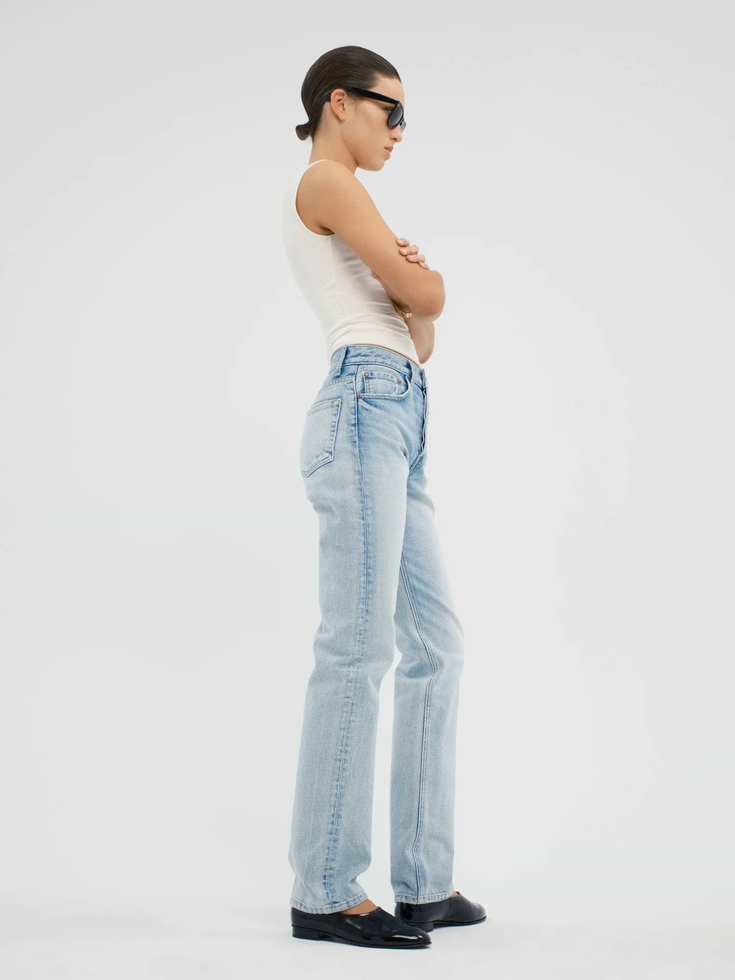 Orwell Jean in Rigid Denim - AFLALO