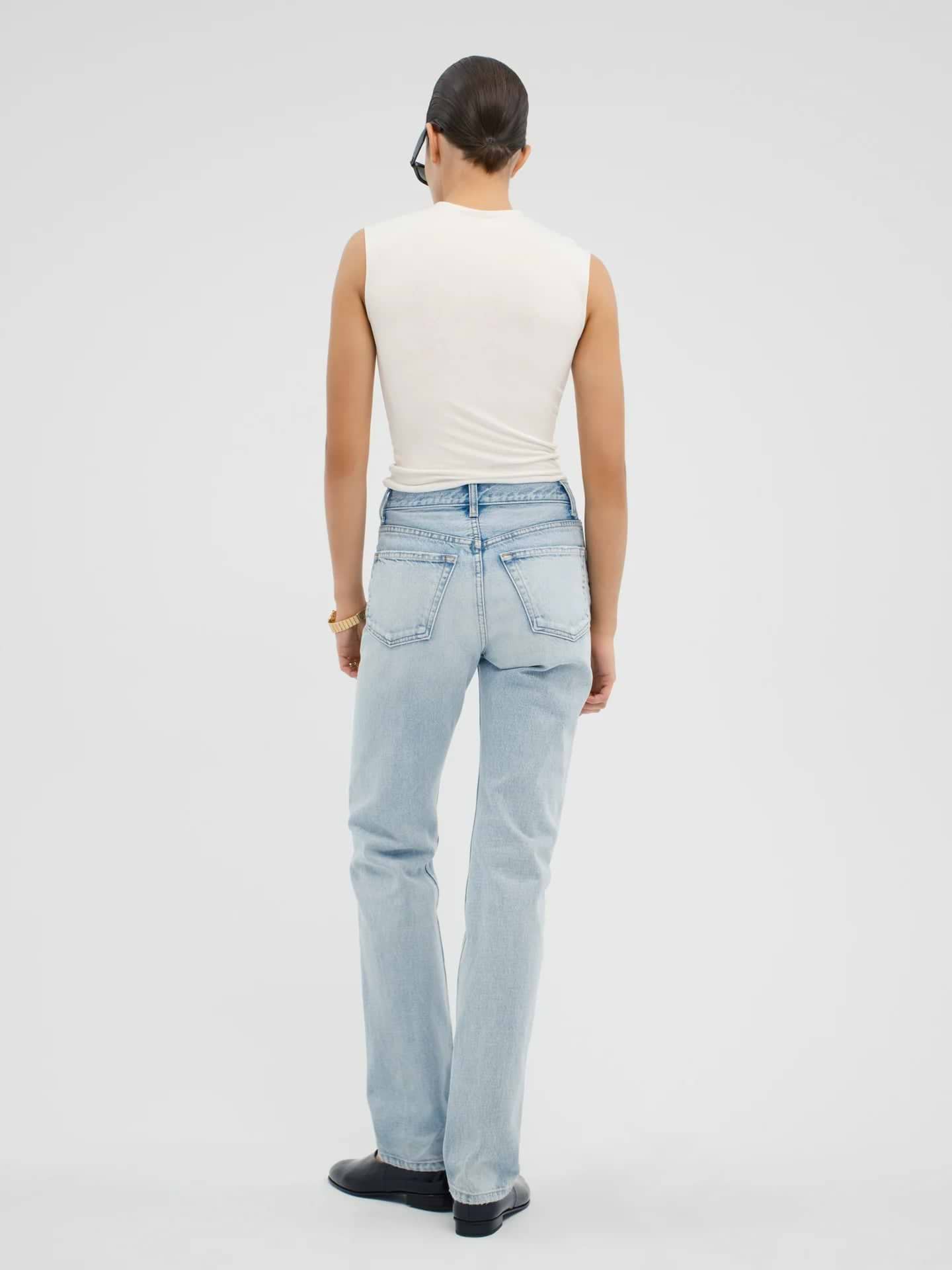 Orwell Jean in Rigid Denim - AFLALO