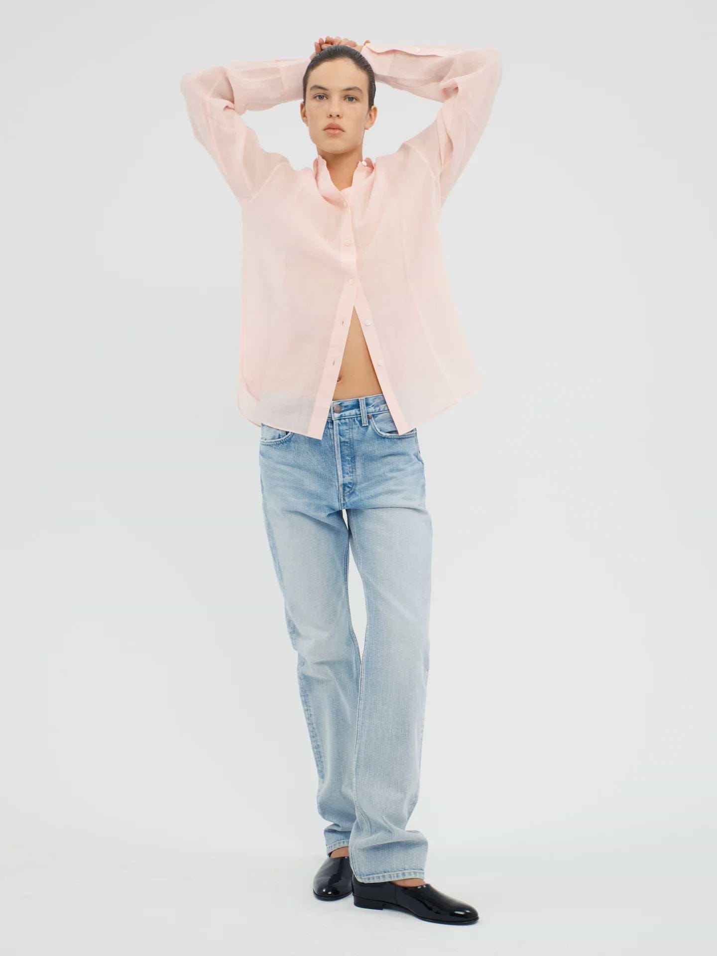 Orwell Jean in Rigid Denim - AFLALO