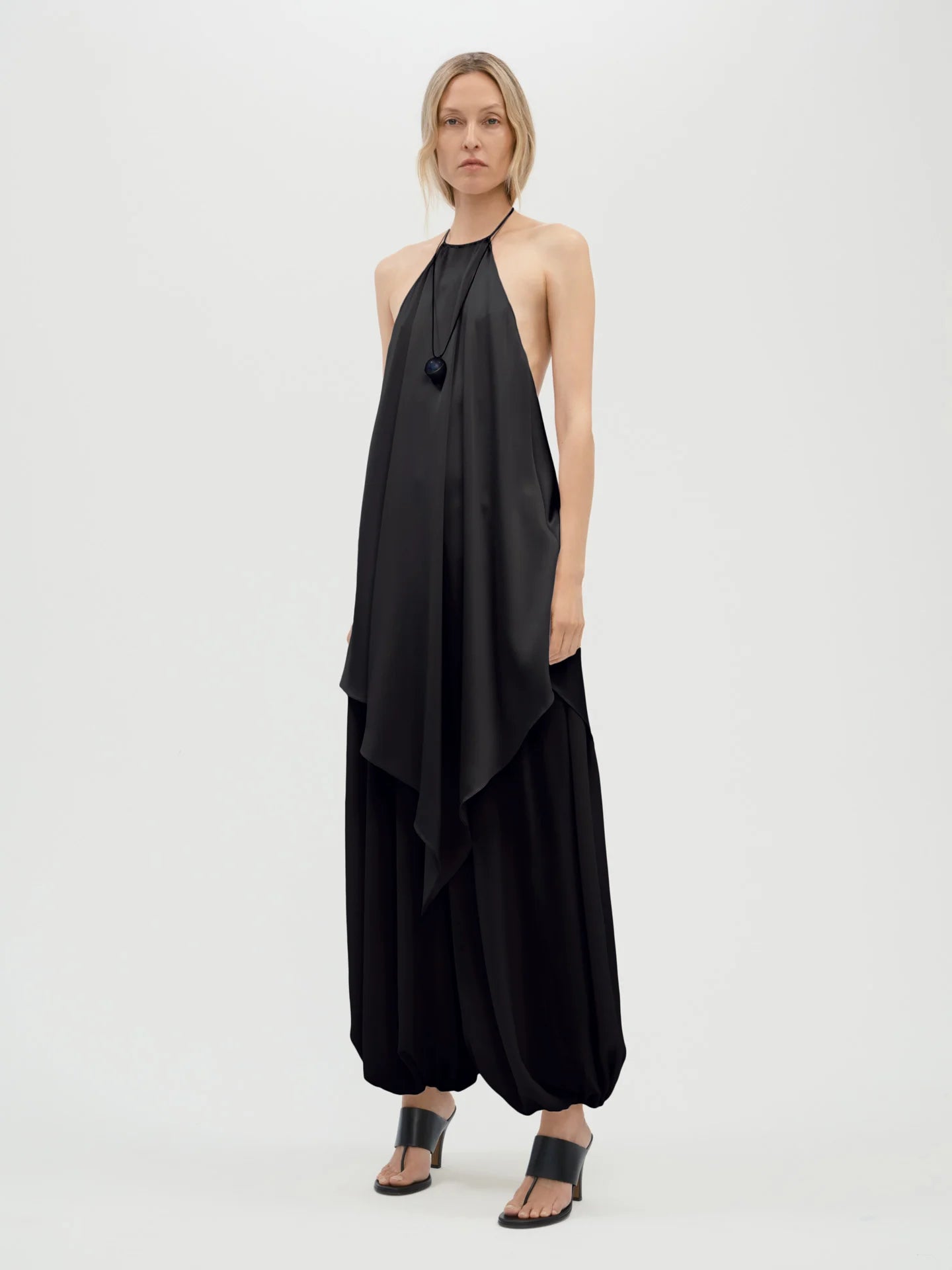 Sibem Dress in Silk - AFLALO