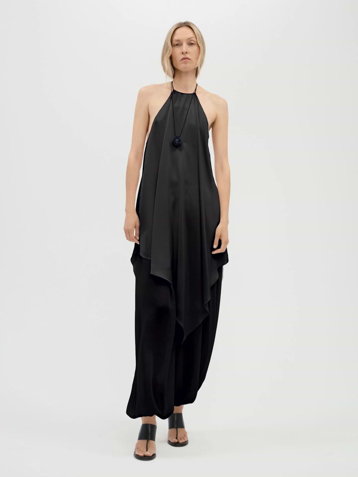 Sibem Dress in Silk - AFLALO