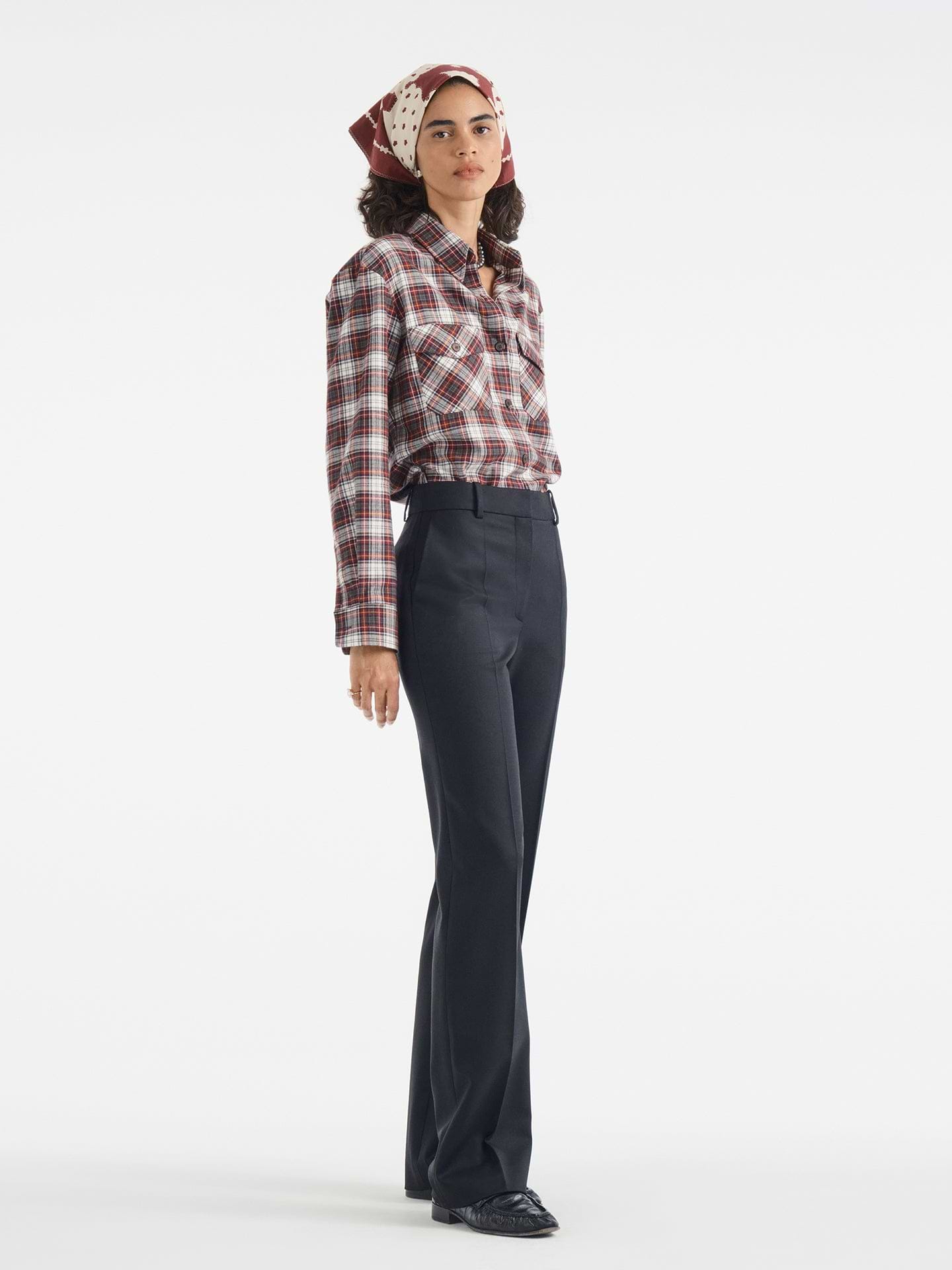 Adrian Shirt in Cotton - AFLALO