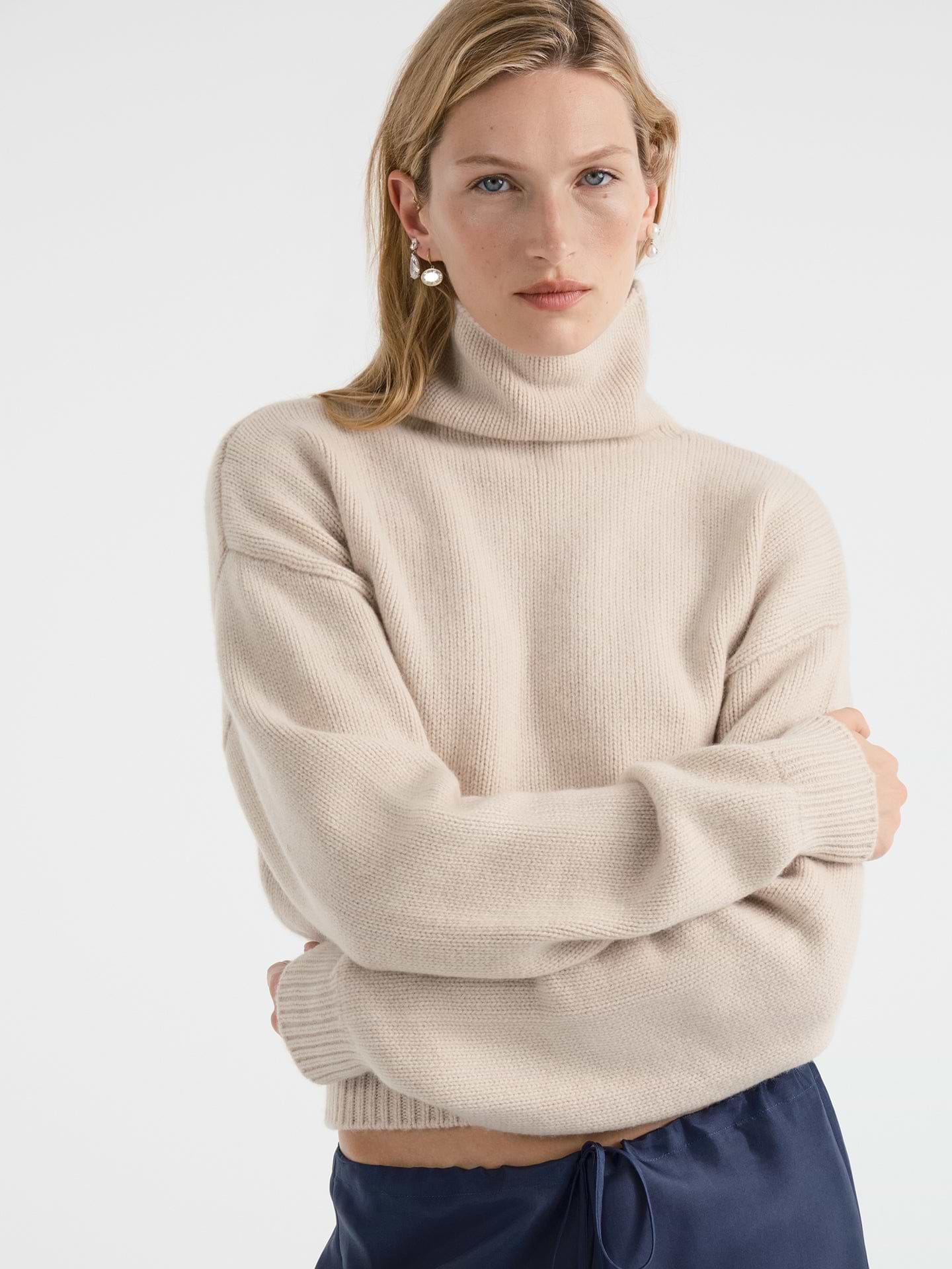 Herve Sweater in Cashmere - AFLALO
