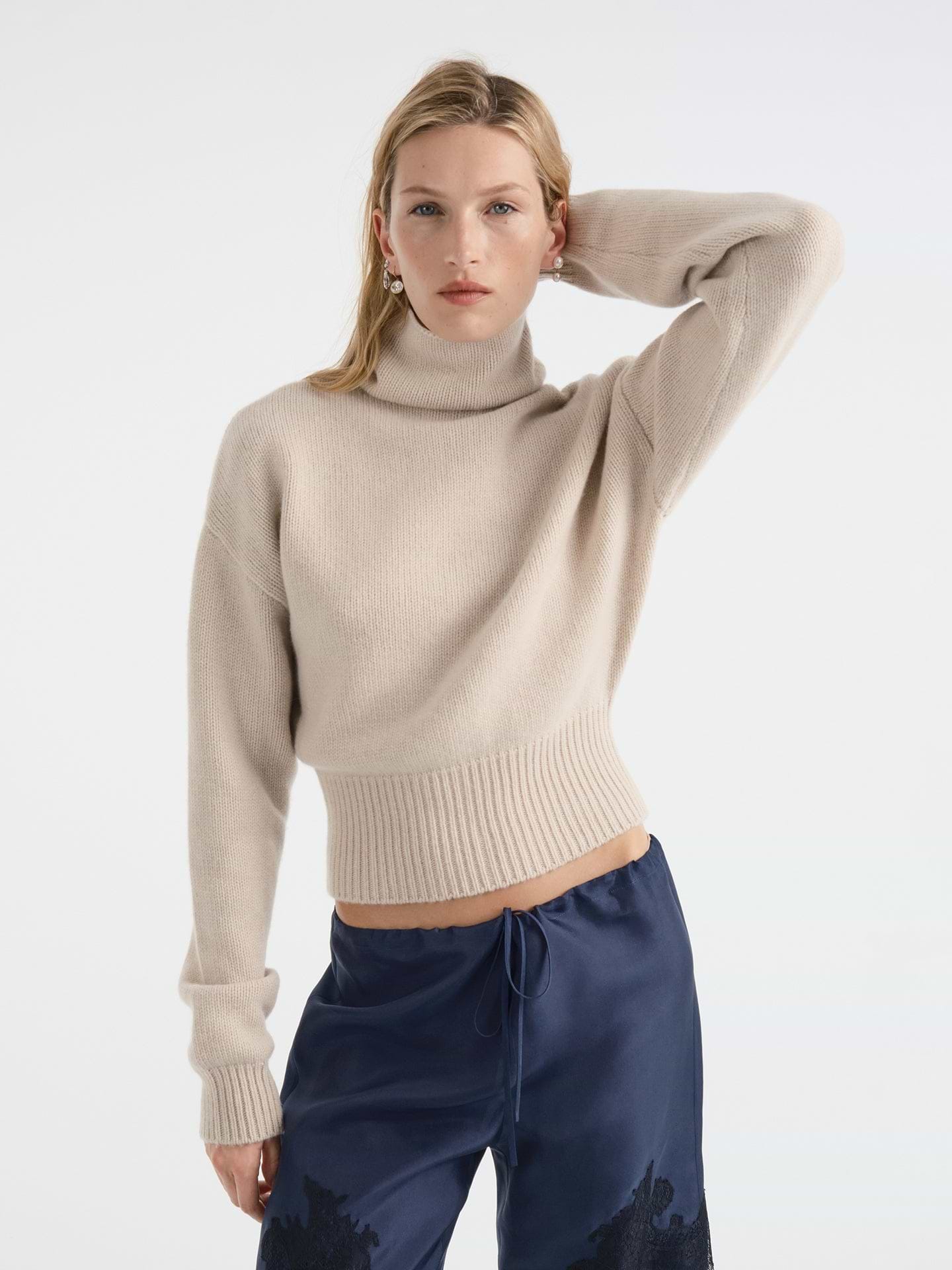 Herve Sweater in Cashmere - AFLALO