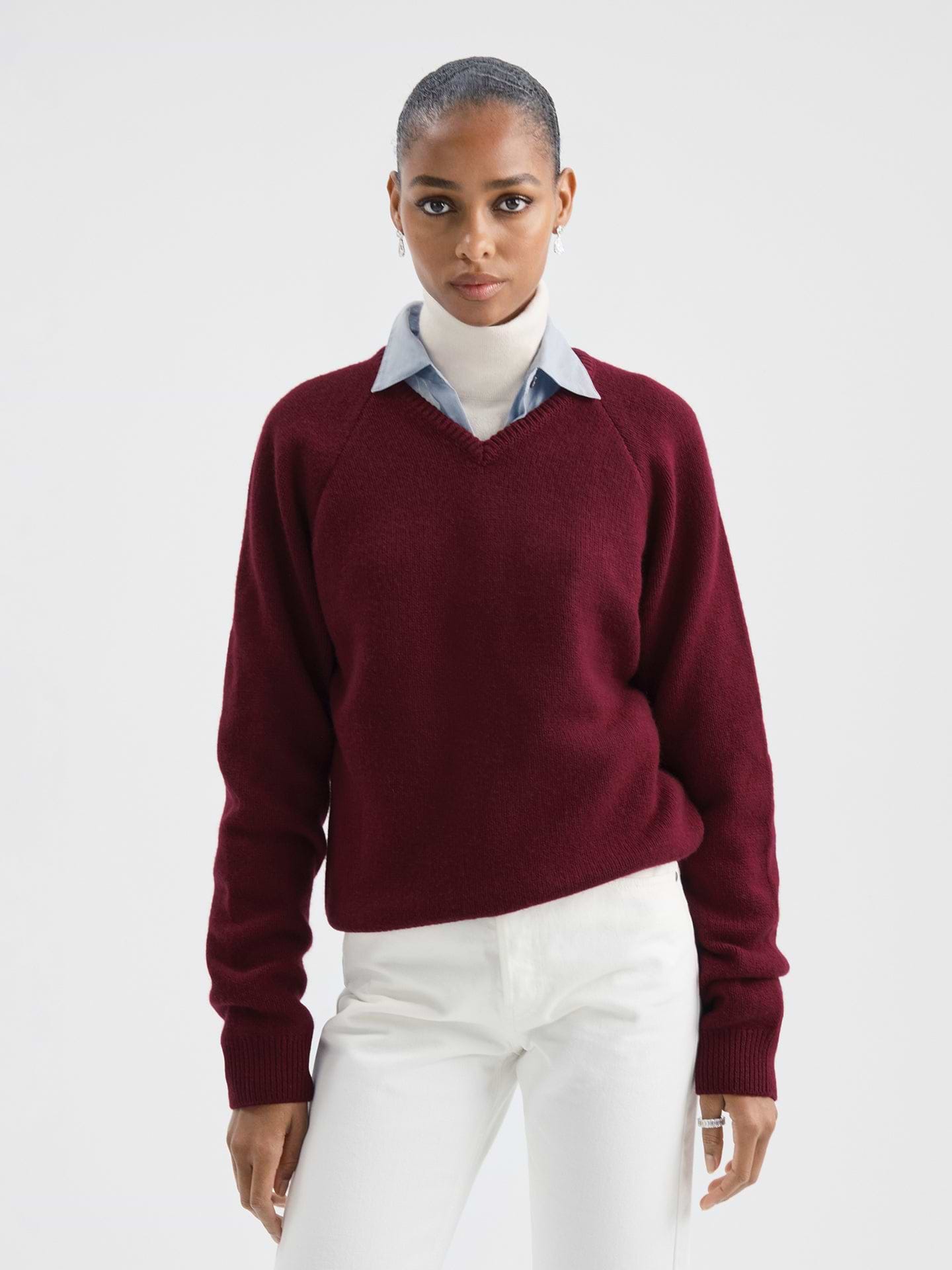 Elara Sweater in Cashmere - AFLALO