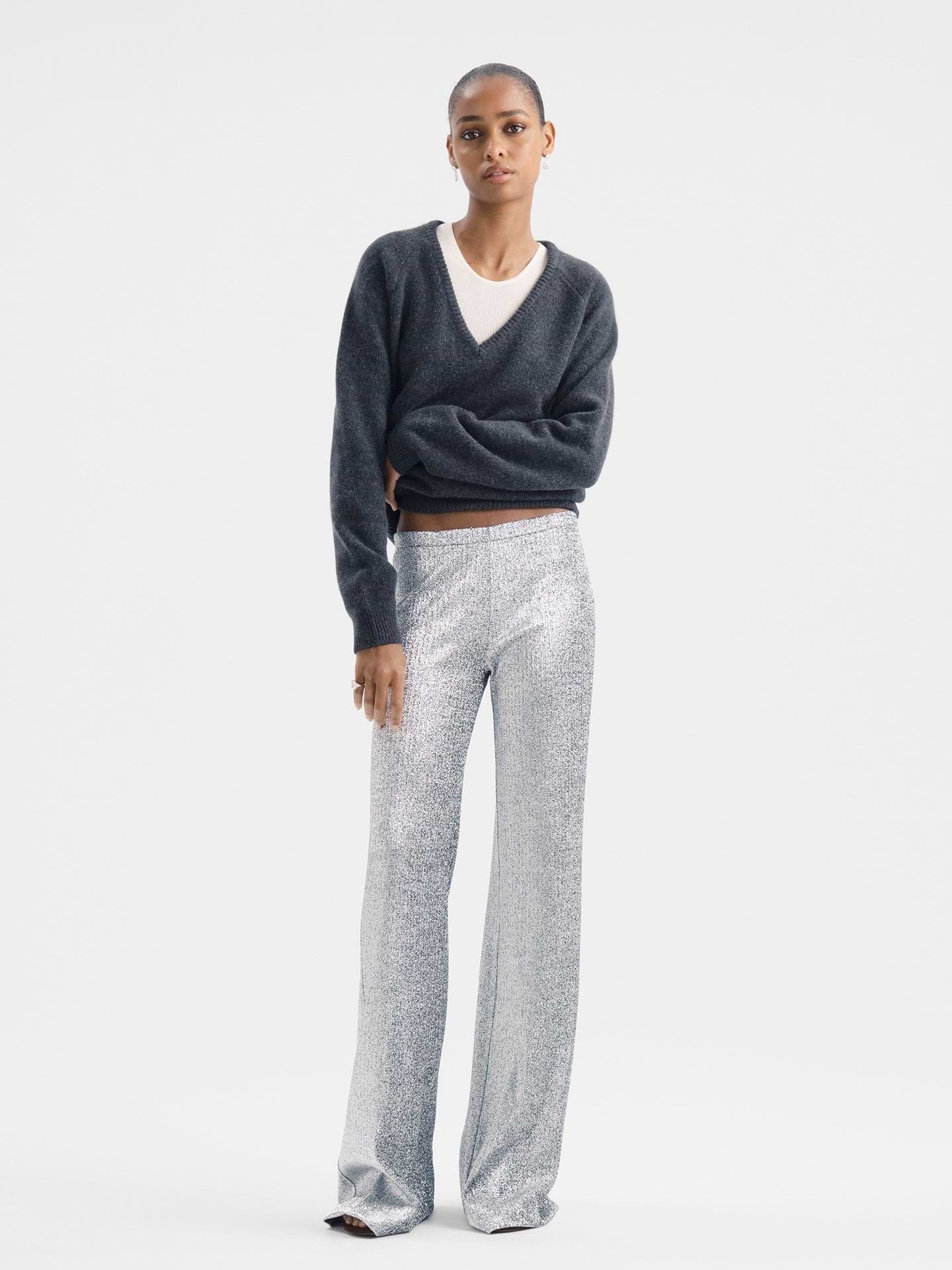 Noor Pant in Viscose - AFLALO