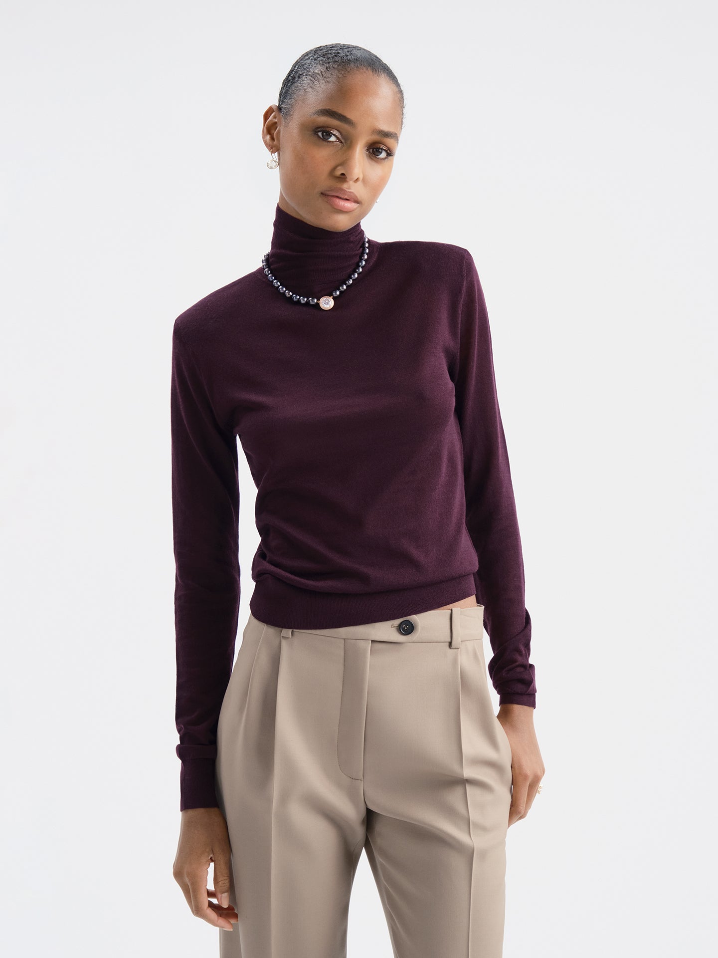 Gide Sweater in Wool - AFLALO