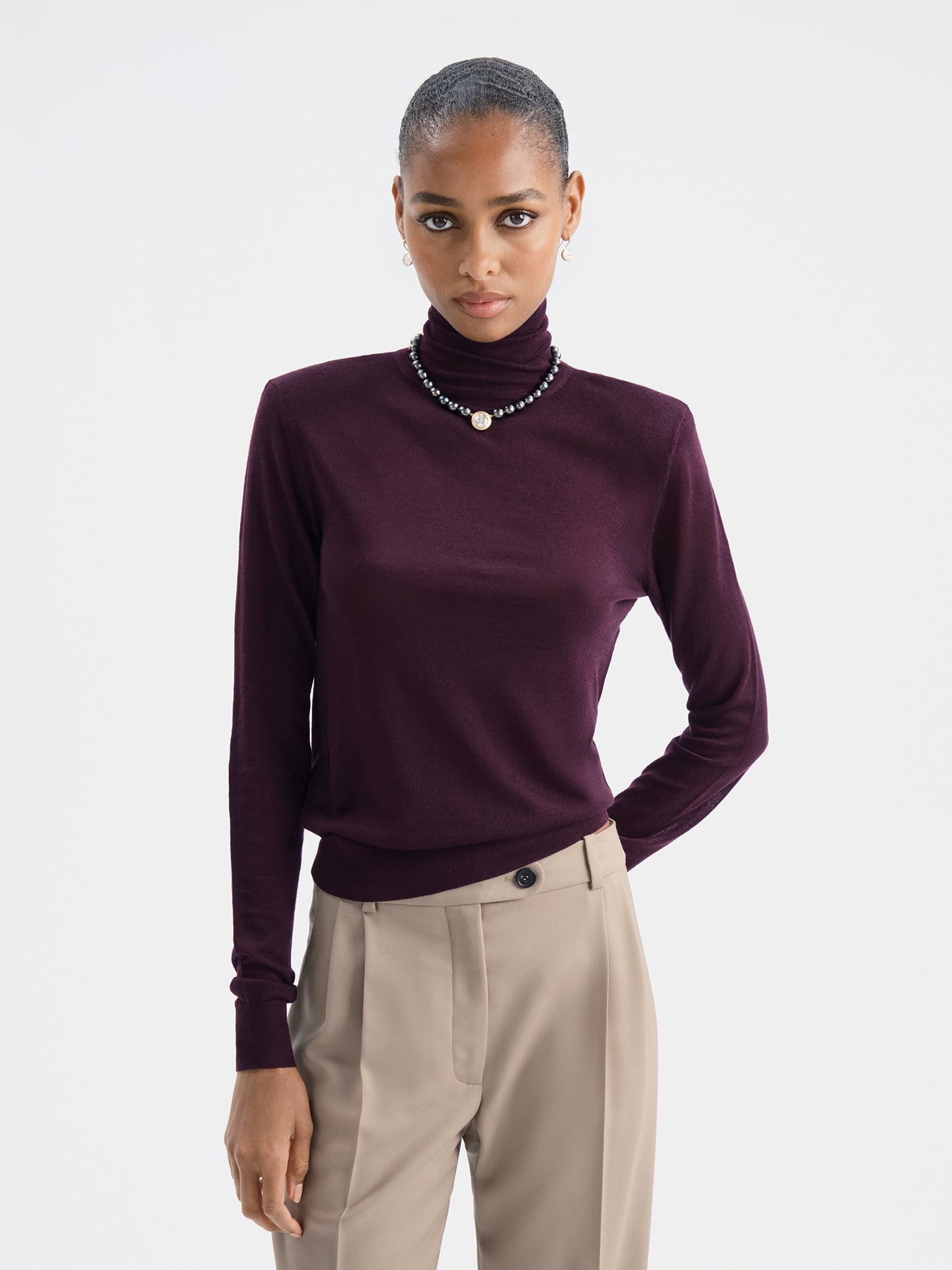 Gide Sweater in Wool - AFLALO