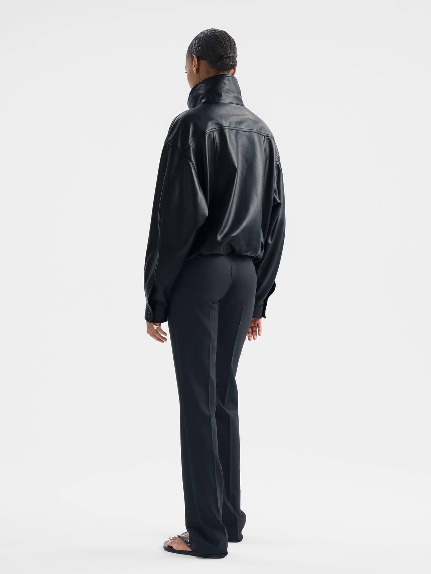 Zadie Jacket in Leather - AFLALO