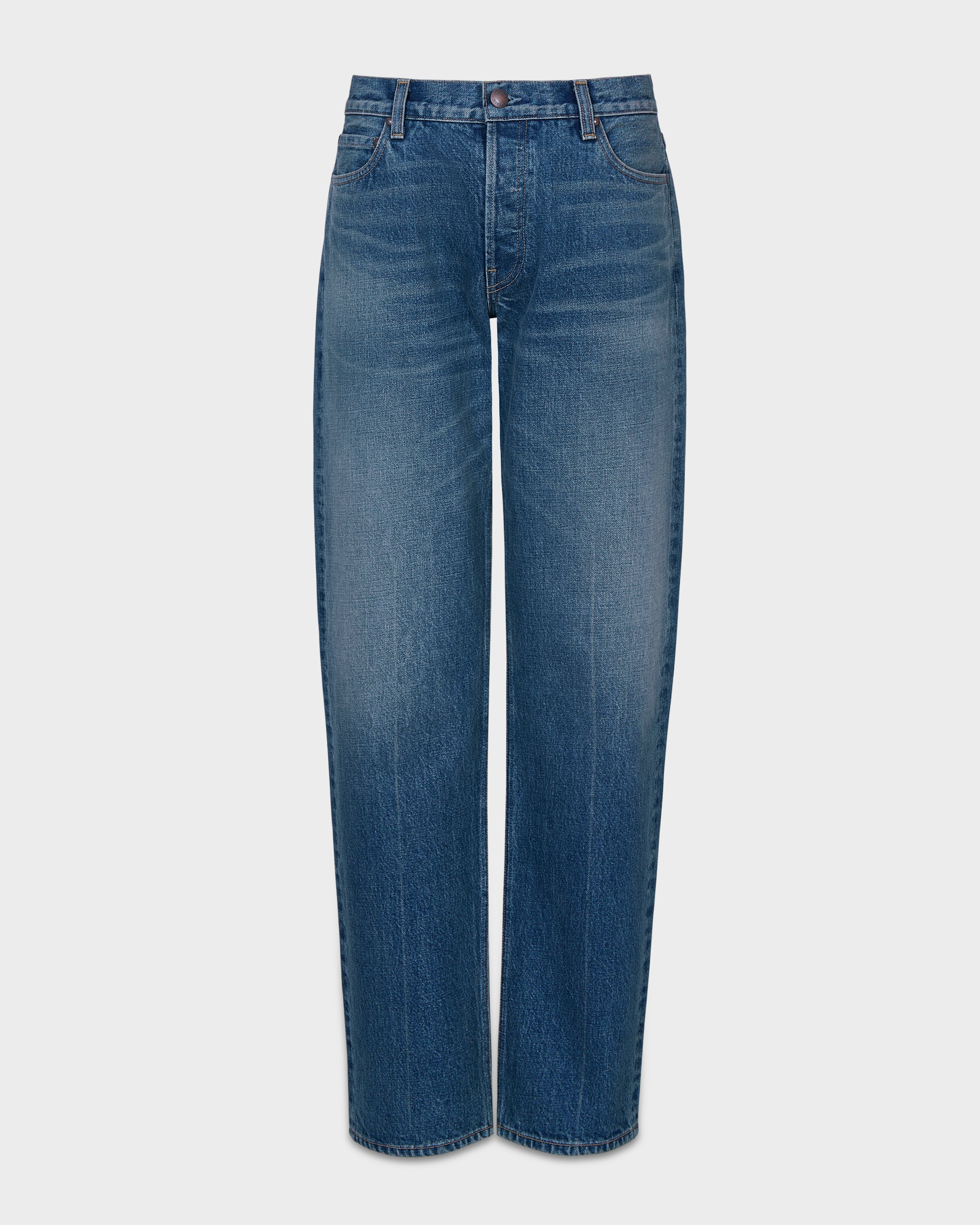 Verne Jean in Rigid Denim