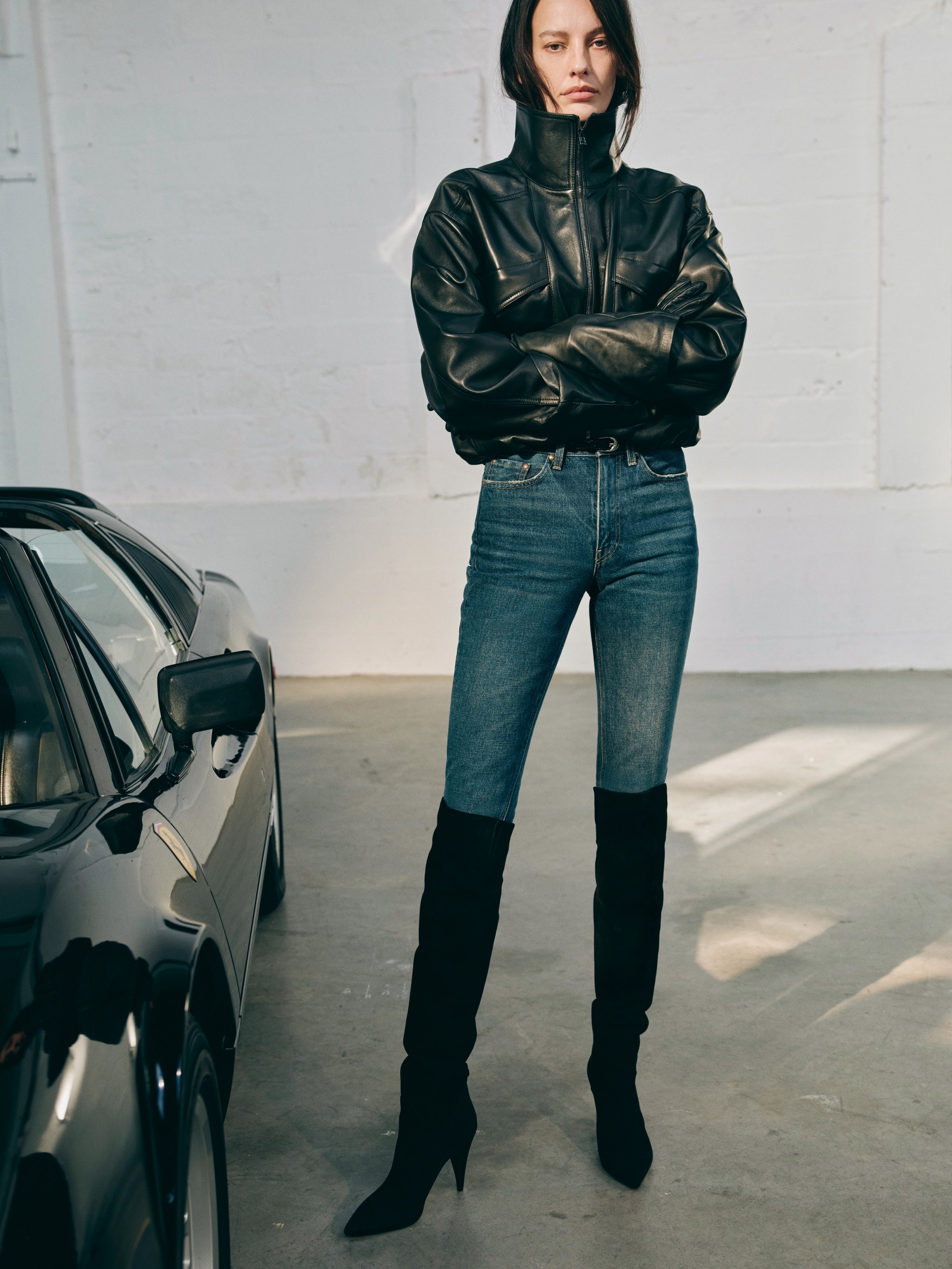 Duras Jean in Rigid Denim