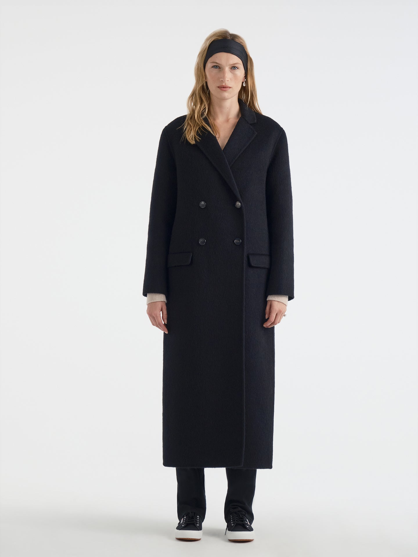 Velmira Coat in Wool Alpaca - AFLALO