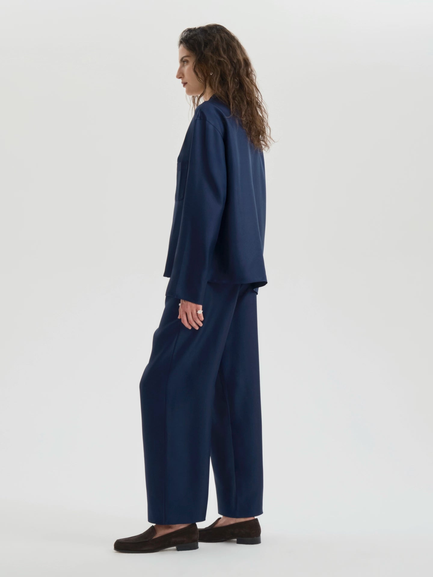 Zanitha Pant in Silk - AFLALO