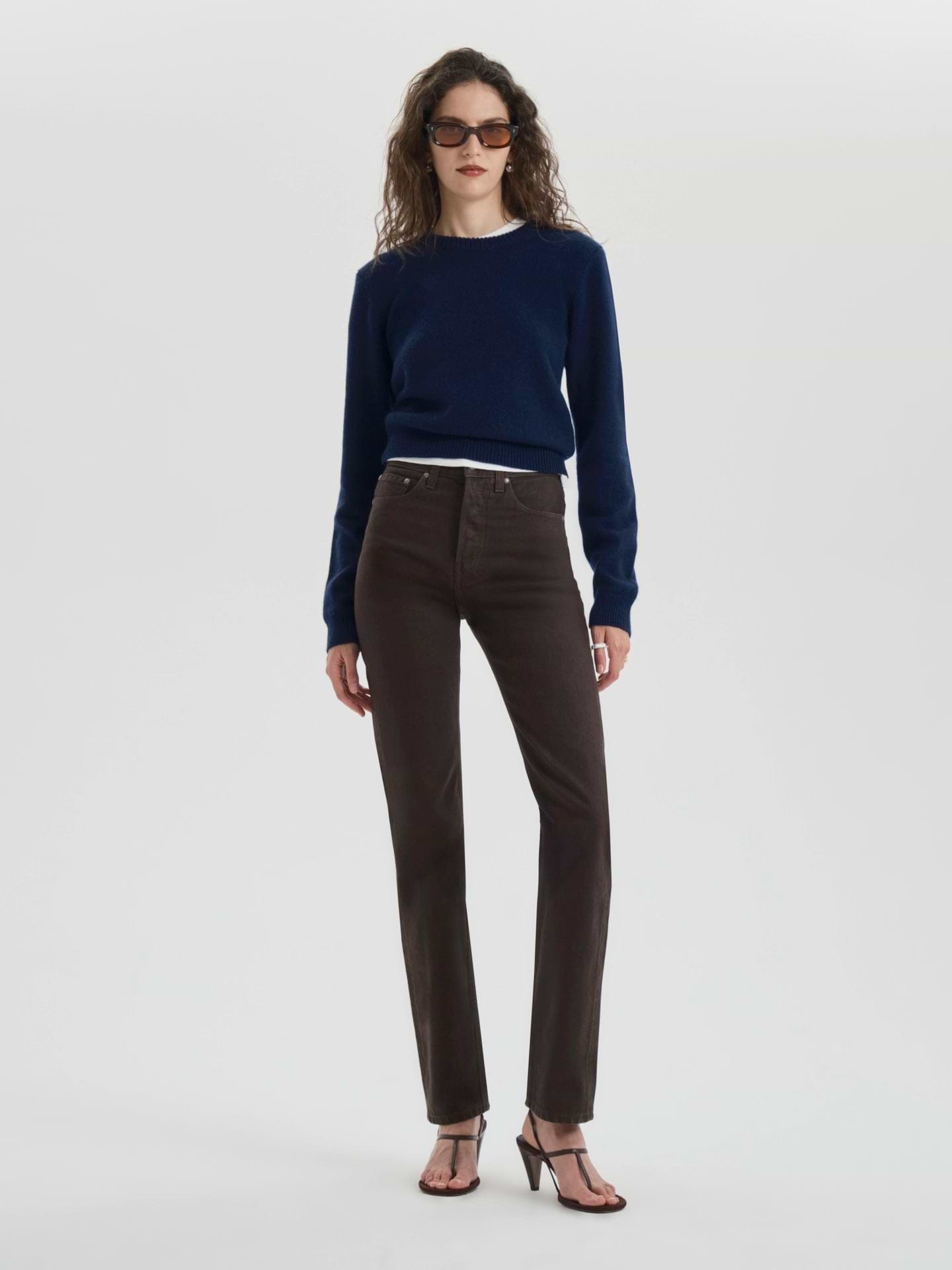 Orwell Jean in Rigid Denim - AFLALO