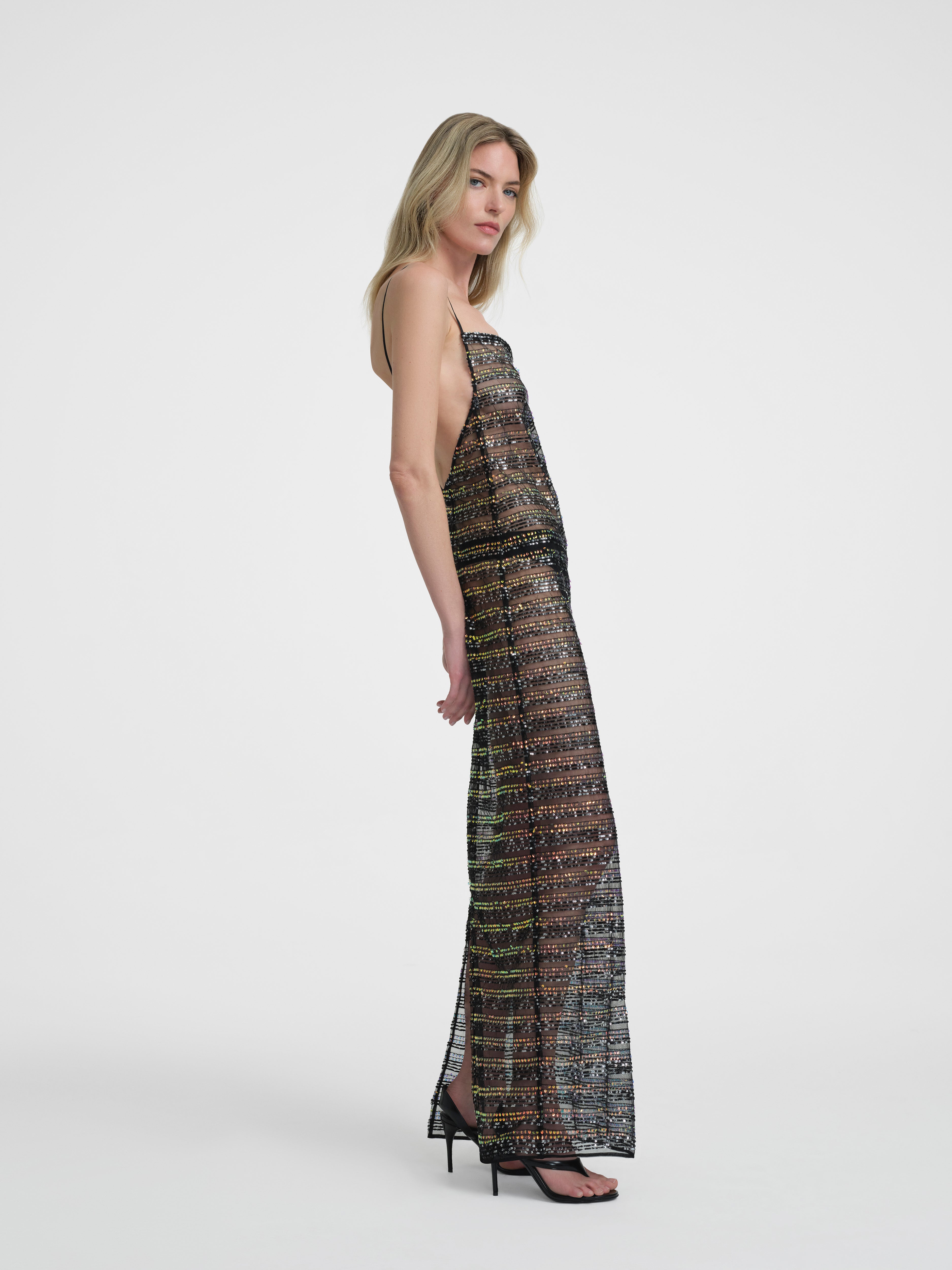 Nivara Dress in Mesh