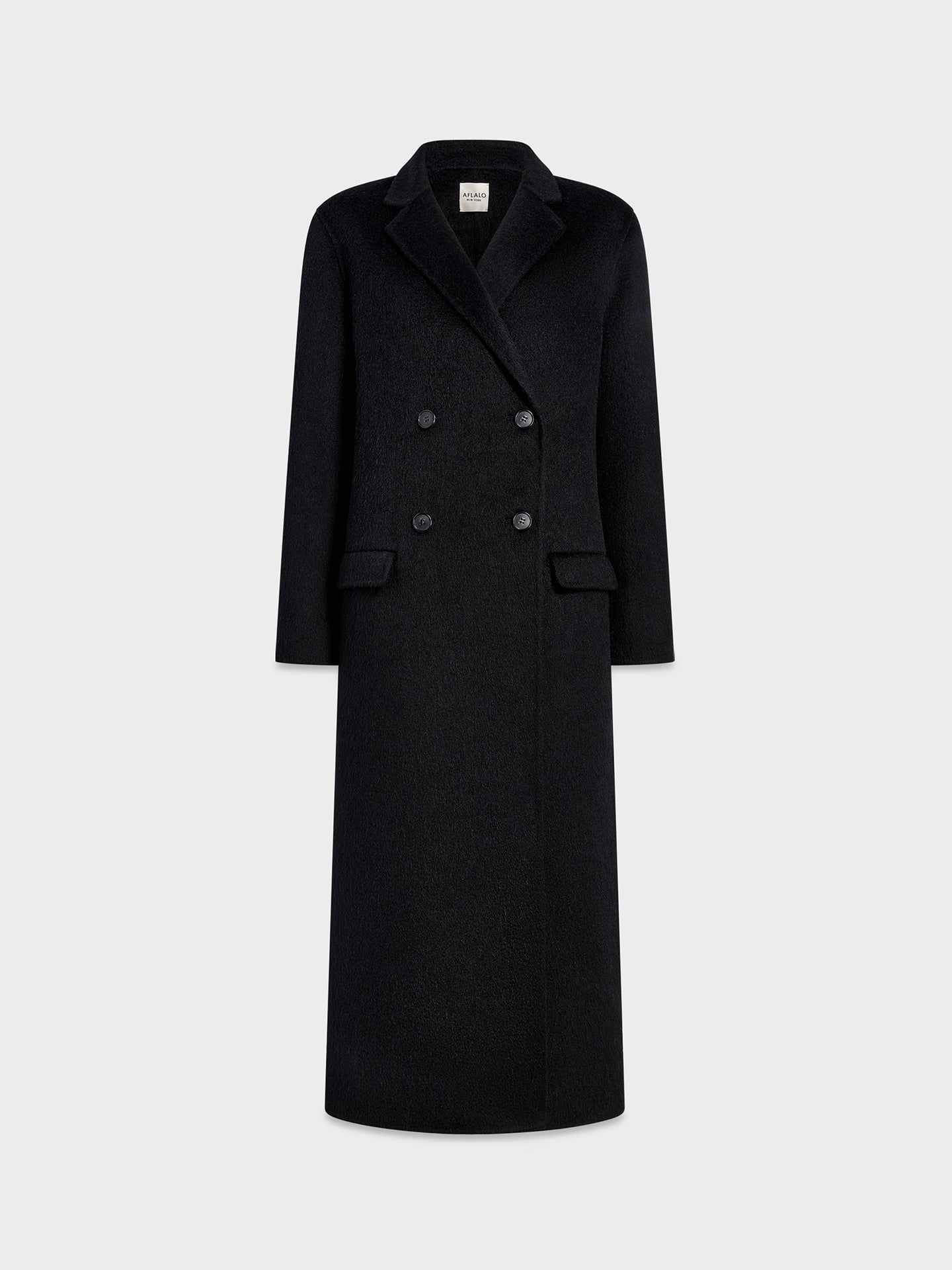 Velmira Coat in Wool Alpaca - AFLALO