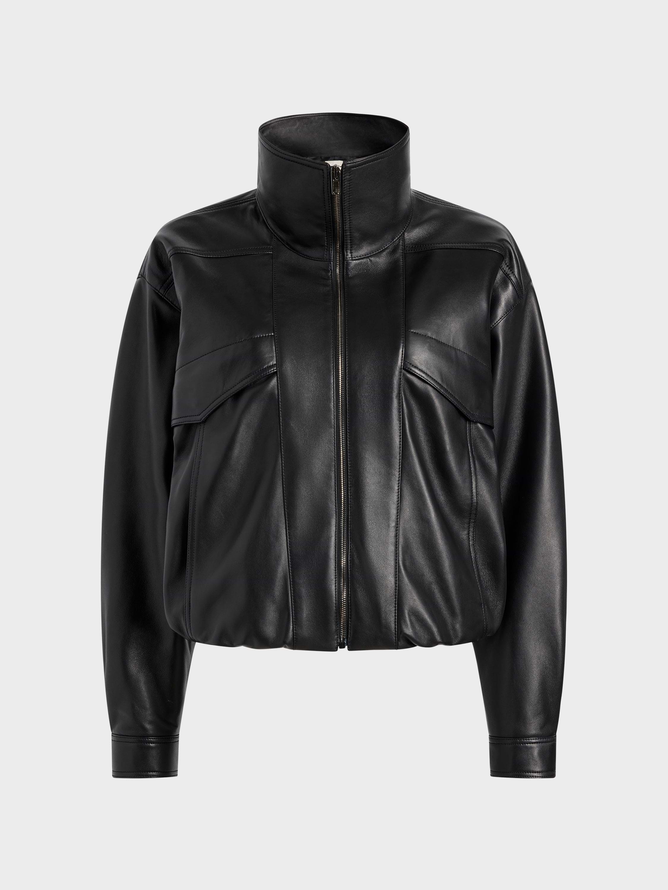 Zadie Jacket in Leather - AFLALO