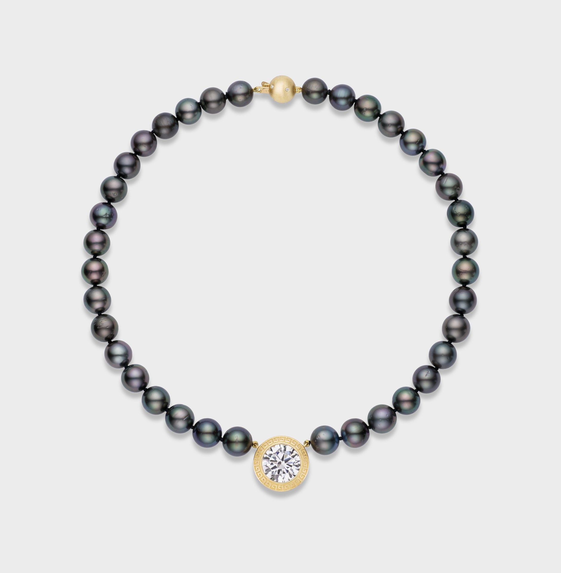 Tahitian Oracle Strand Necklace in Gold