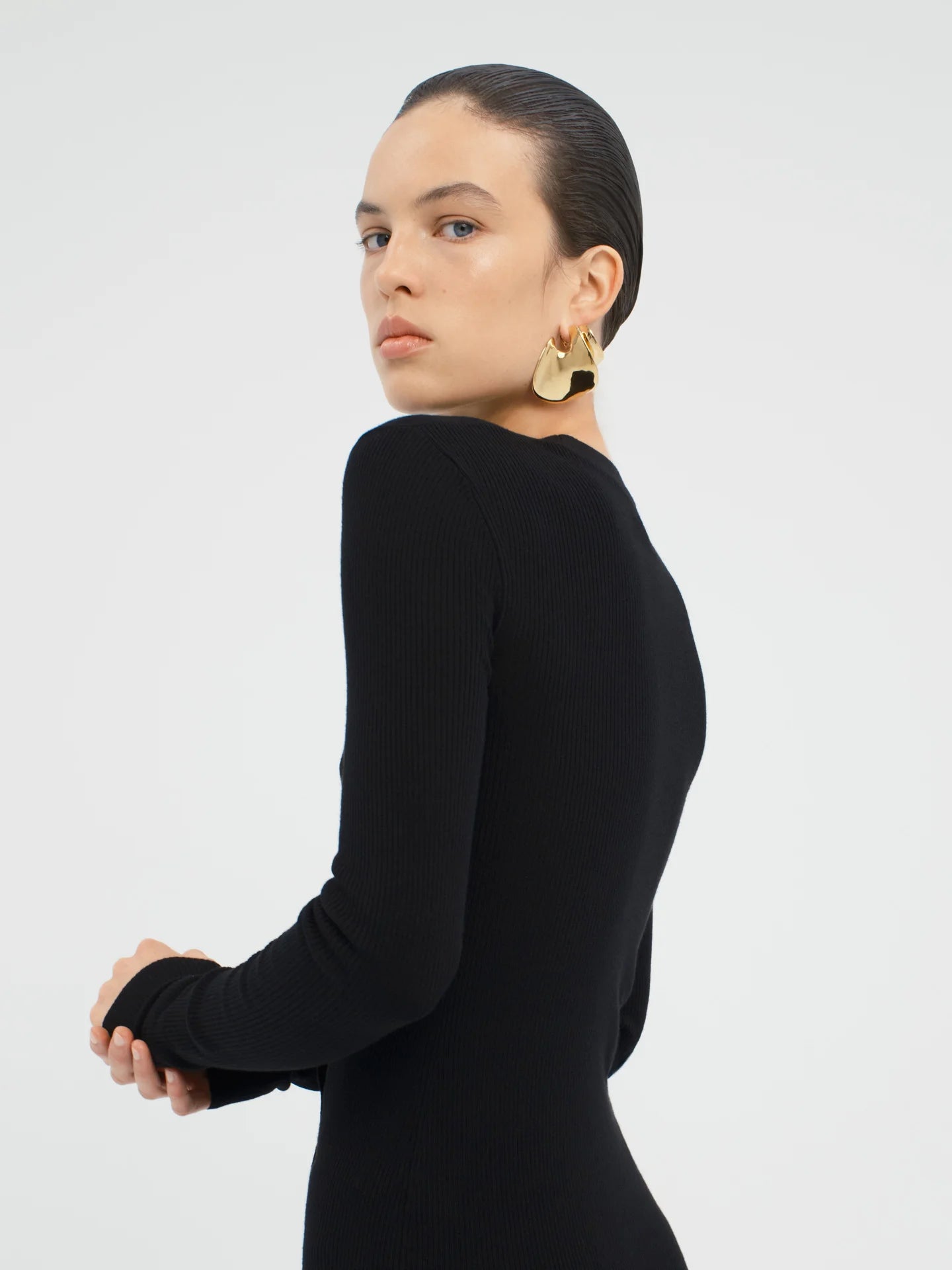 Fialla Cardigan in Wool - AFLALO