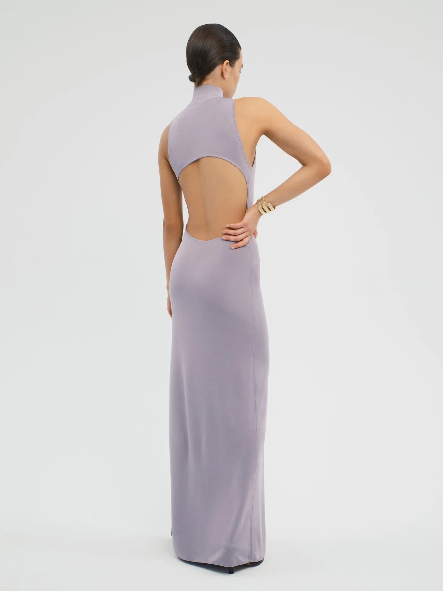 Maren Dress in Viscose - AFLALO