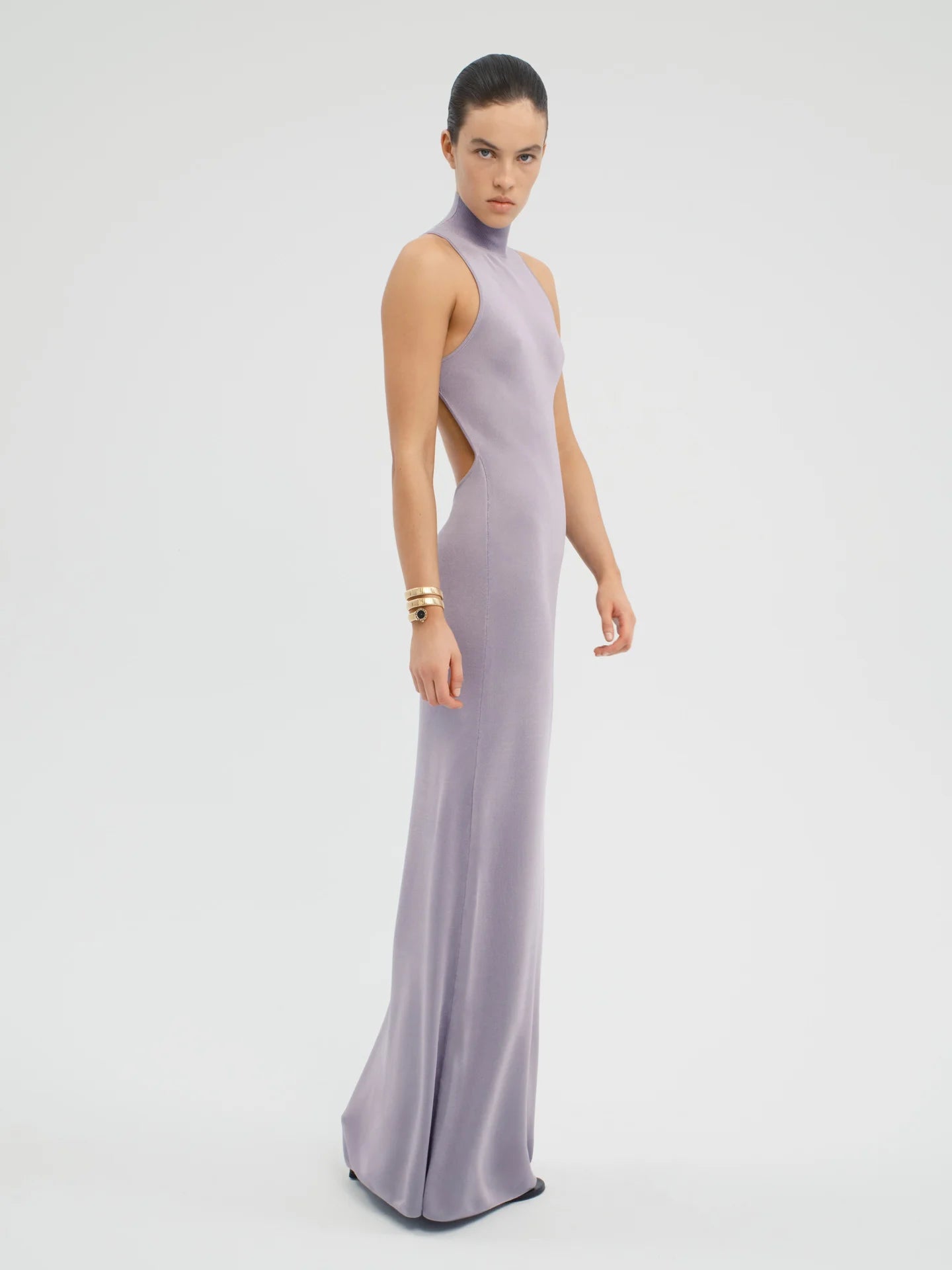 Maren Dress in Viscose - AFLALO