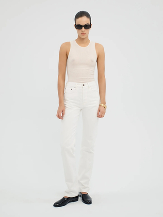 Orwell Jean in Rigid Denim - AFLALO