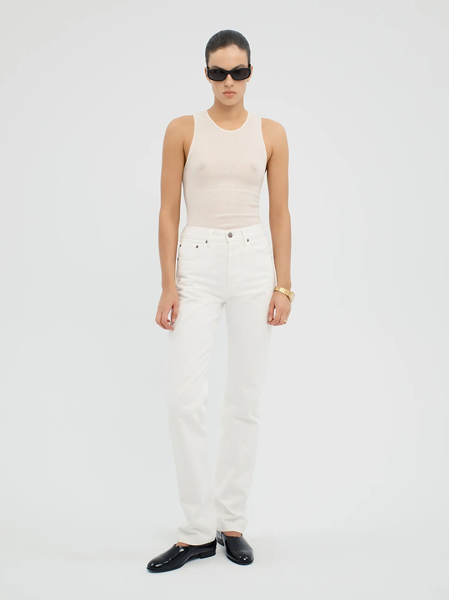 Orwell Jean in Rigid Denim - AFLALO