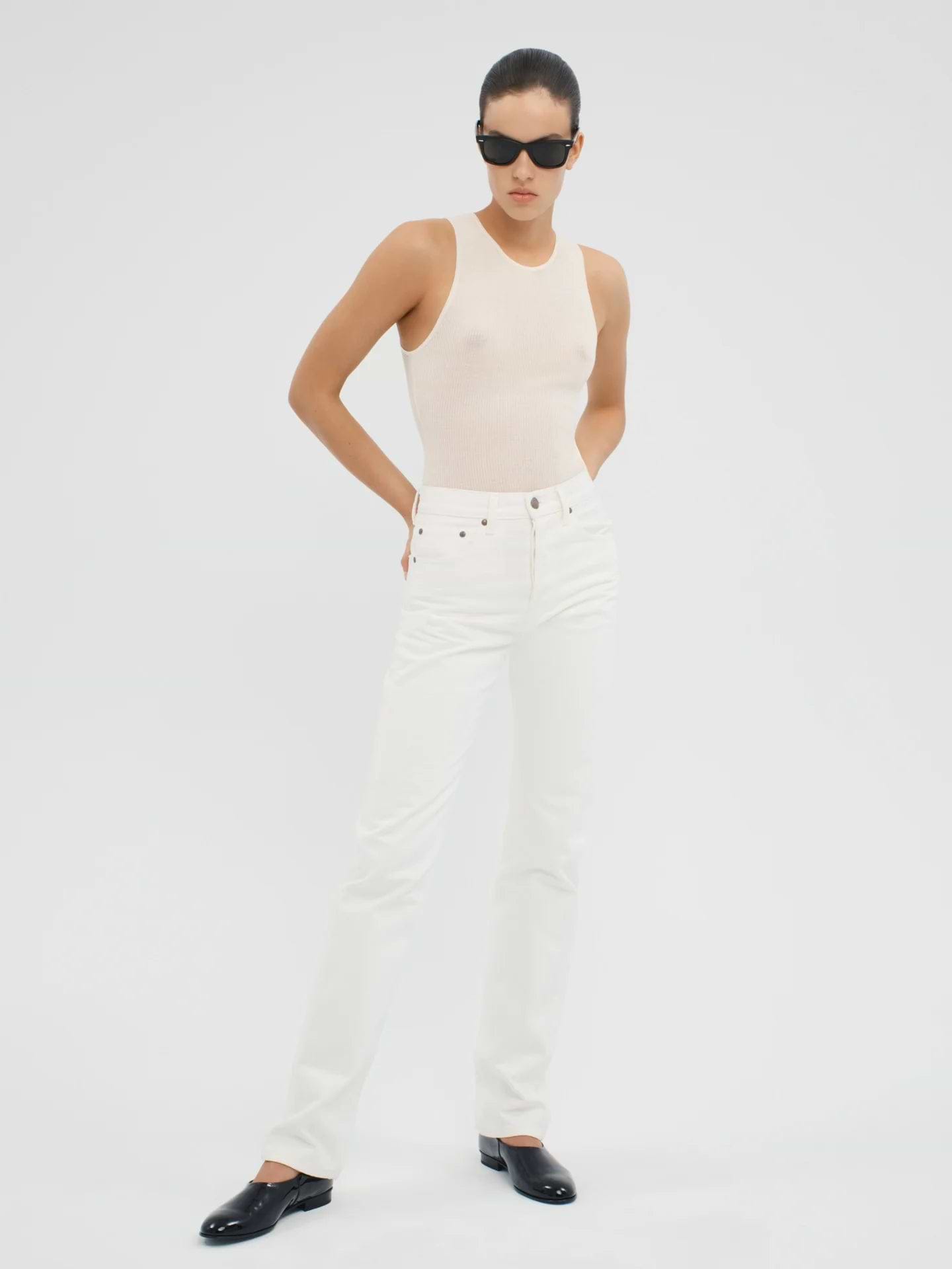 Orwell Jean in Rigid Denim - AFLALO