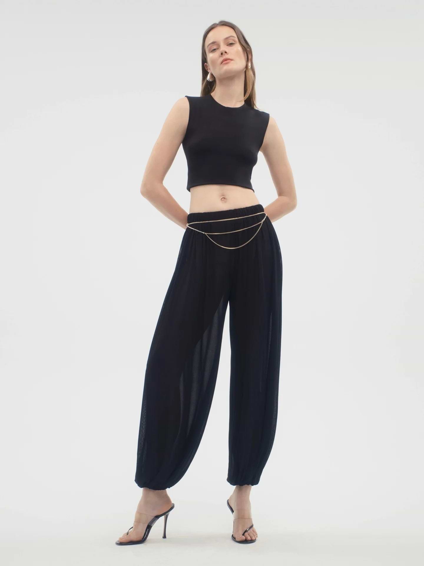 Lolana Pant in Viscose - AFLALO