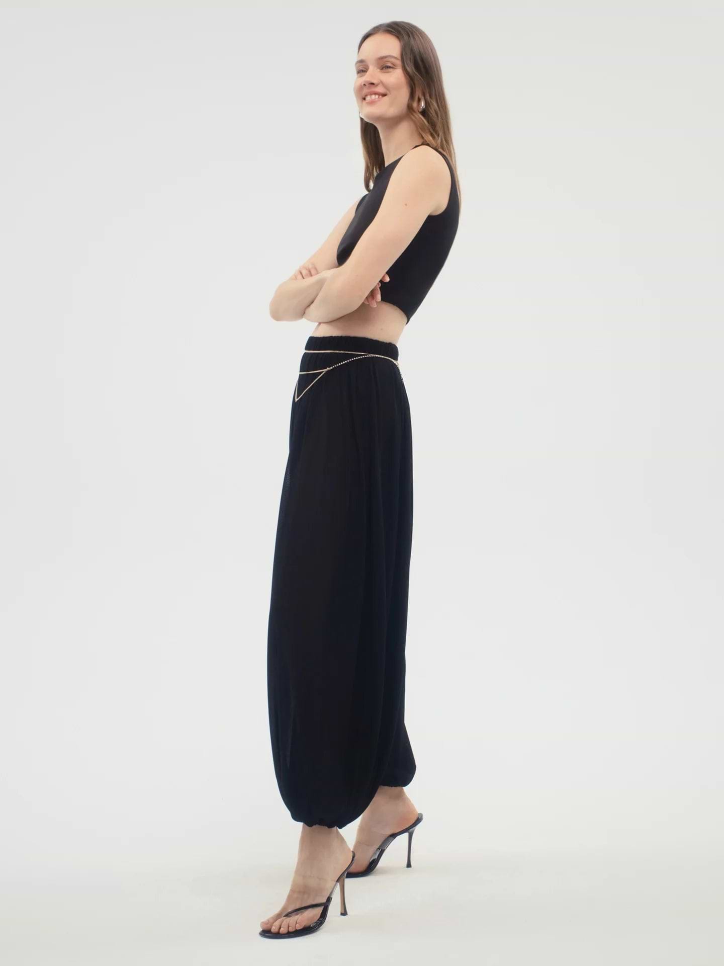 Lolana Pant in Viscose - AFLALO