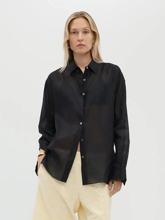 Brein Shirt in Cotton - AFLALO