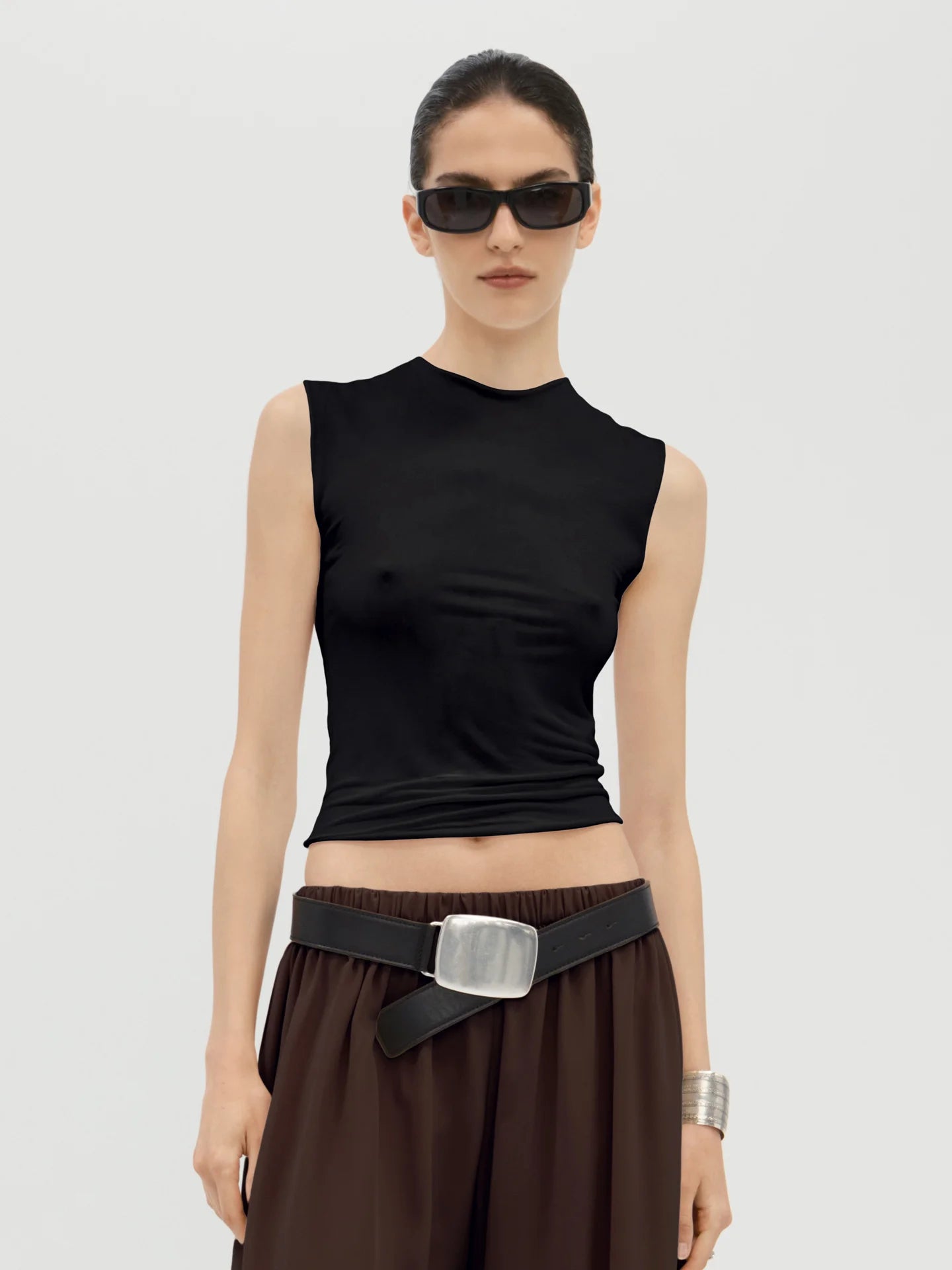 Orwen Tank in Silk - AFLALO