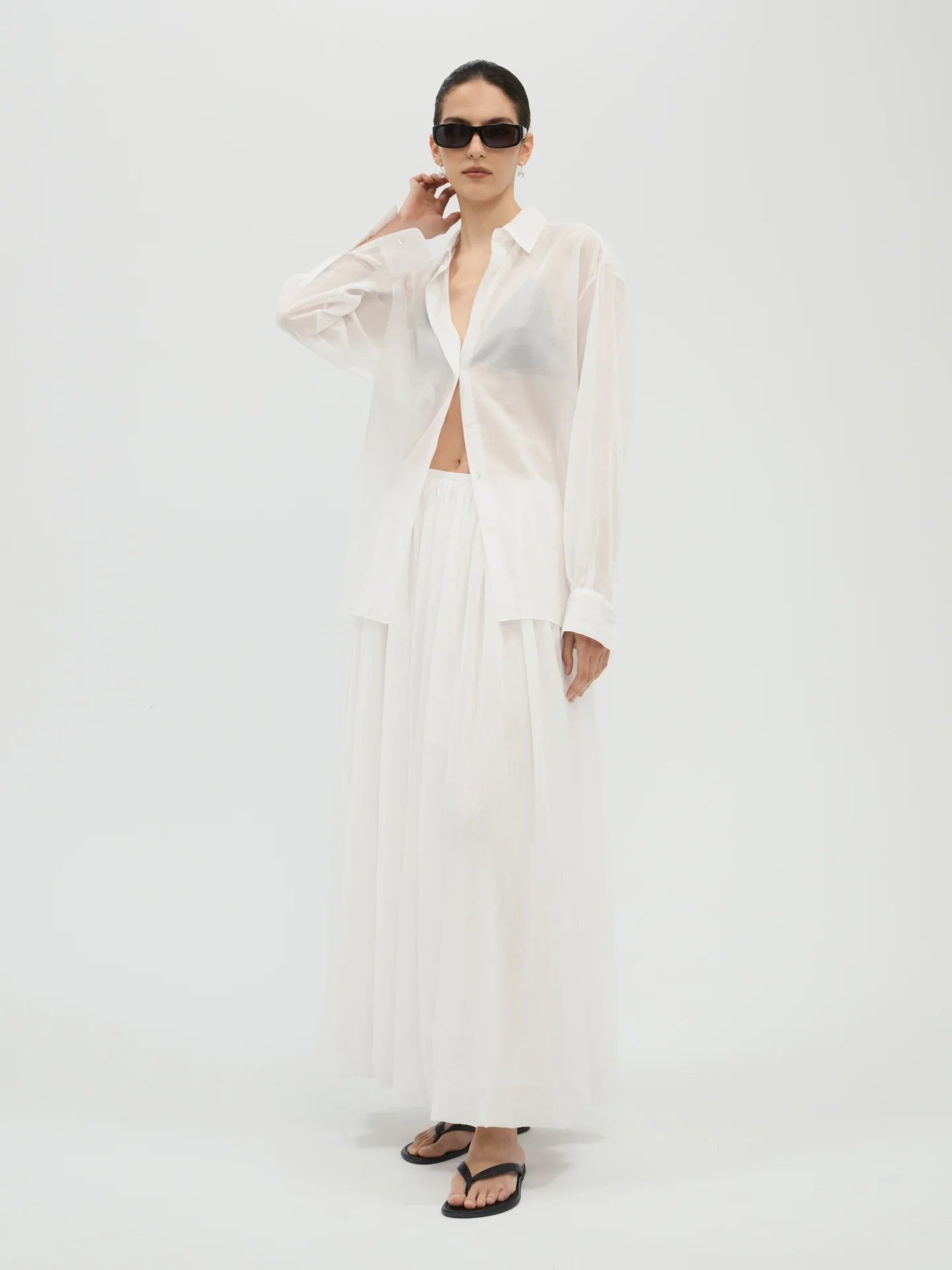 Brein Shirt in Cotton - AFLALO