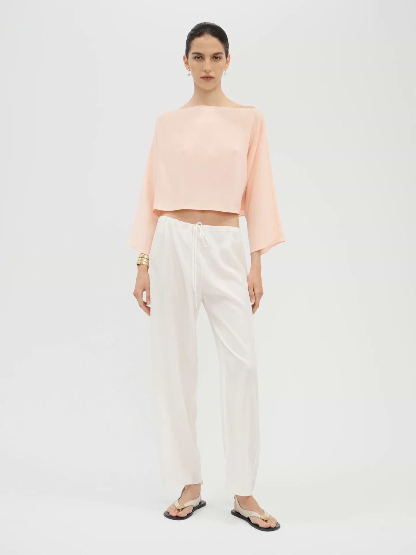 Byron Pant in Silk - AFLALO